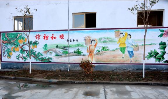  江阴乡镇文化墙 乡风文明焕发新活力